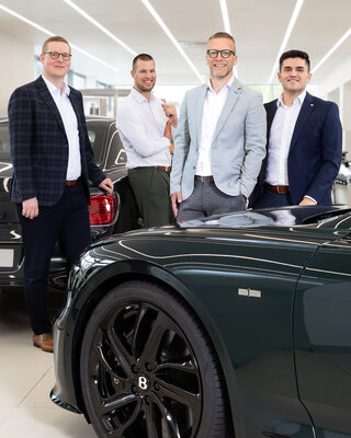 Das Verkaufsteam Bentley Frankfurt