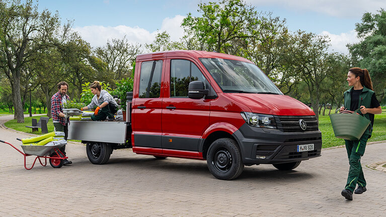 Volkswagen Crafter 35 Pritschenwagen Doppelkabine