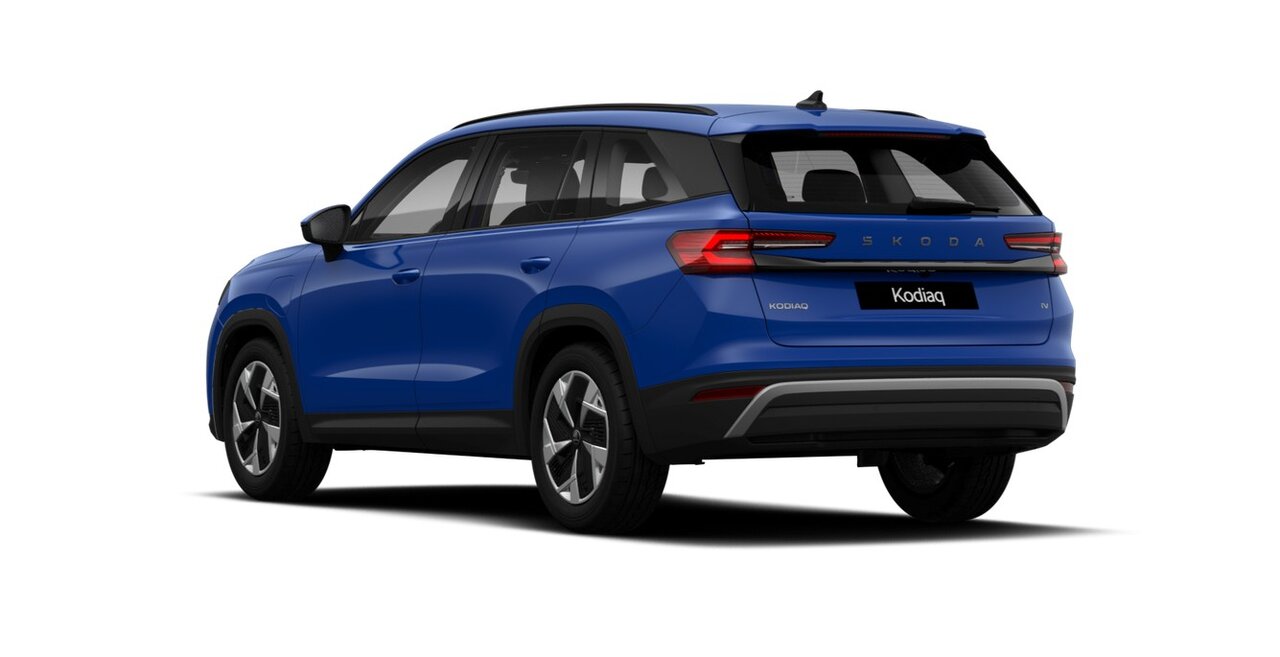 Frontansicht Kodiaq iV Selection in Energy-Blau
