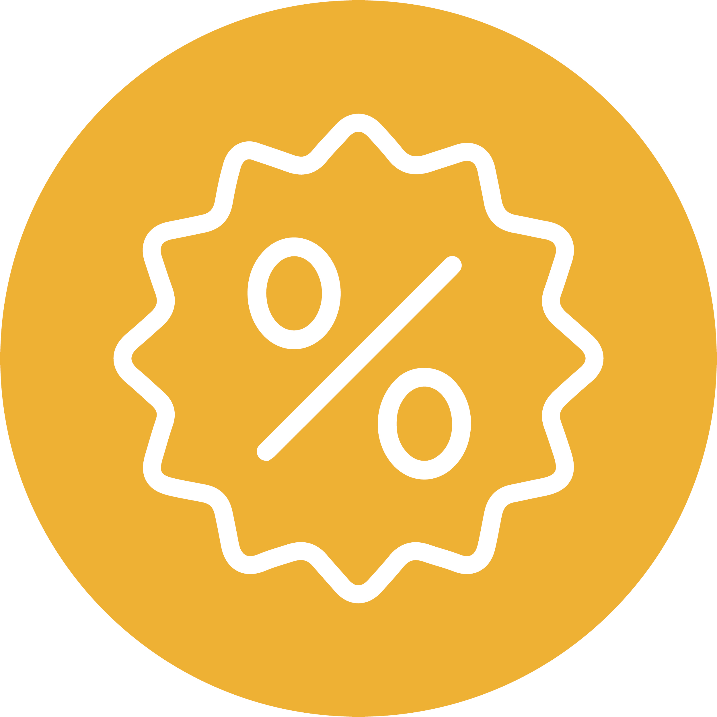 Icon mit Prozentzeichen stellt Vergünstigungen, Mitarbeiterrabatte und besondere finanzielle Vorteile dar.